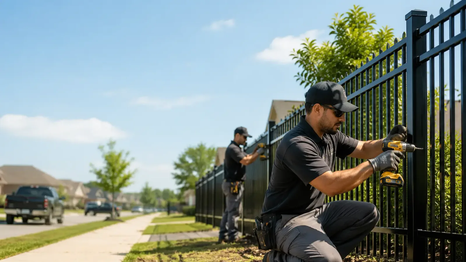 Metal Fence Installation in Rosedale, IN